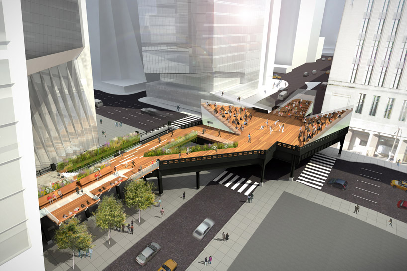 high line at the rail yards design unveiled